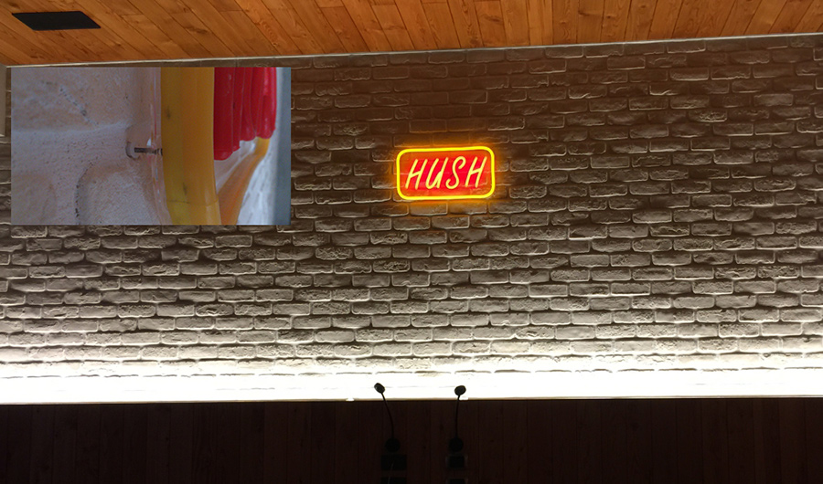 HUSH 霓虹標牌 HUSH 霓虹標牌